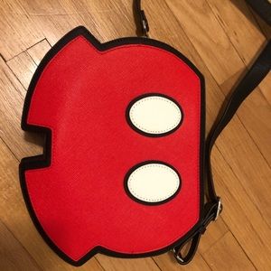 Loungefly Mickey Mouse Legs Crossbody Bag